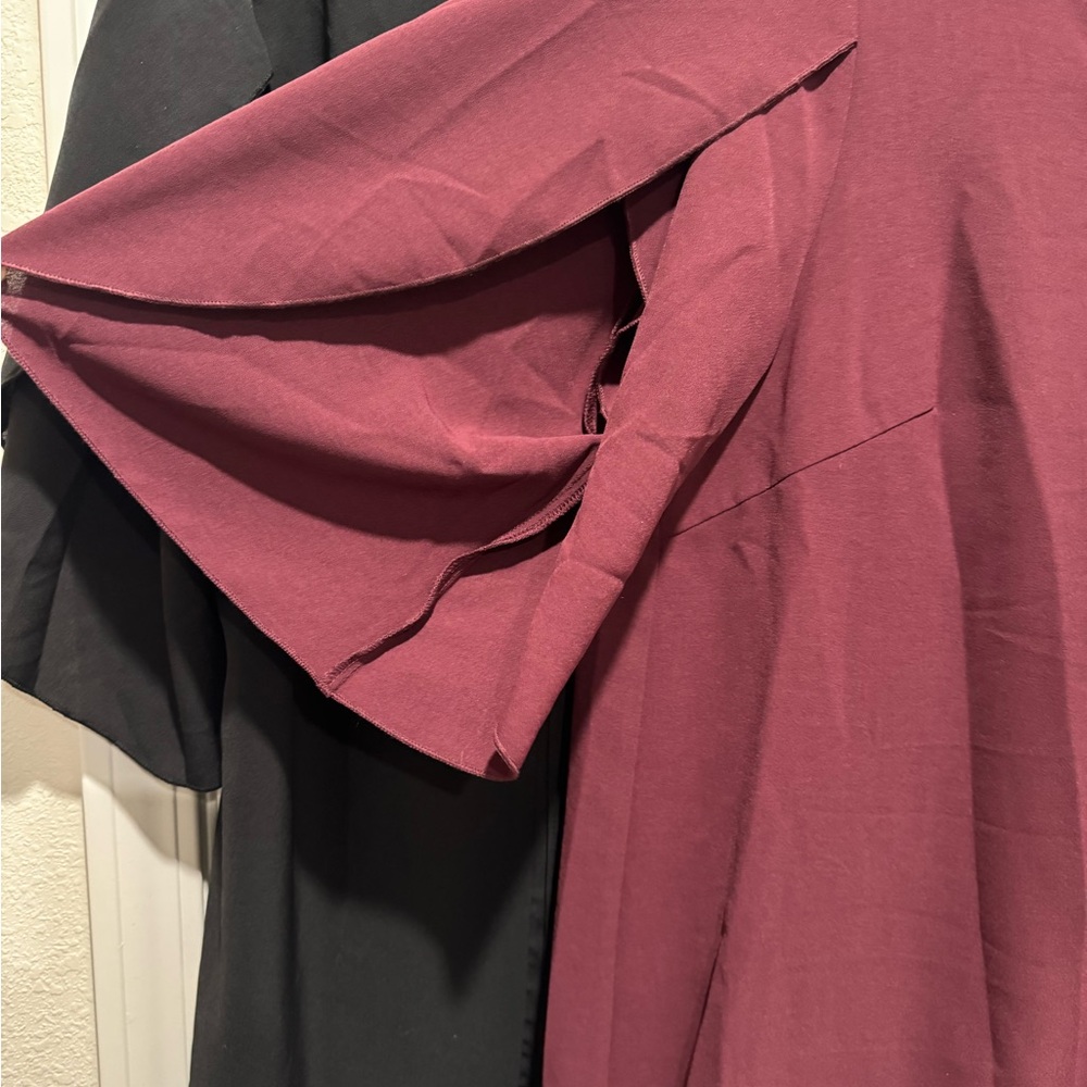 NWT New BloomChic Black and Burgundy Blouses lot 18/20 women’s 2XL shirts tops - Picture 4 of 8